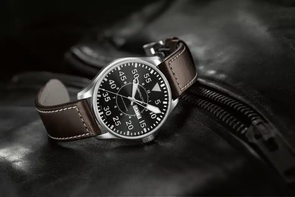 Hamilton Orologio Pilot Auto 46mm H64715135 Aviation - immagine 2