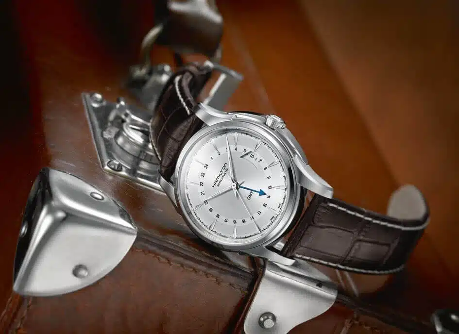 Hamilton Traveler Gmt 42mm H32625555 Jazzmaster - immagine 2