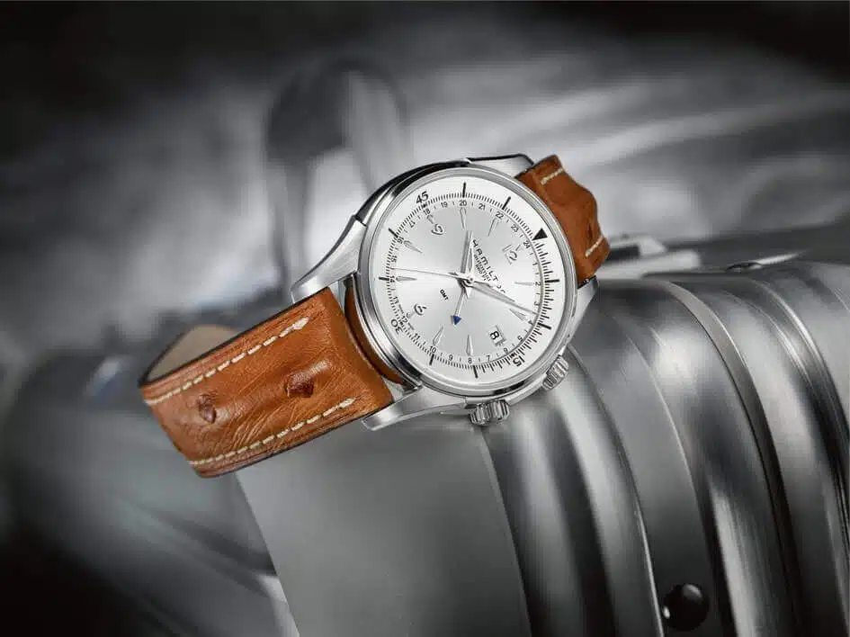 Hamilton Traveler Gmt 42mm H32625555 Jazzmaster - immagine 3