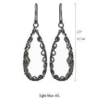 Yvone Christa Aqua Lemuria E3901 Orecchini