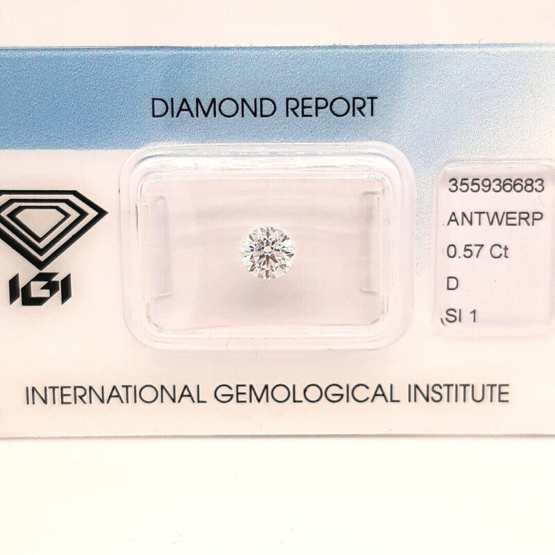 Taglio Brillante Diamanti Diamante Certificato 355936683 Igi DIAMANTI 3