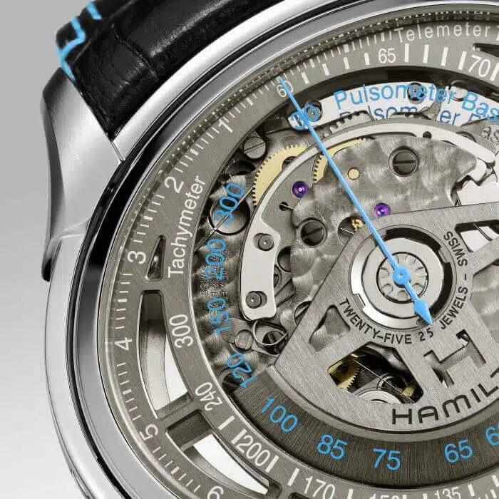 Hamilton Face 2 Ii Auto Chrono H32866781 Jazzmaster - immagine 3