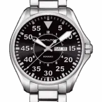 Hamilton Pilot Quartz 42mm H64611135 Orologio Aviation