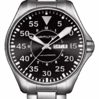 Hamilton Orologio Pilot Auto 46mm H64715135 Aviation