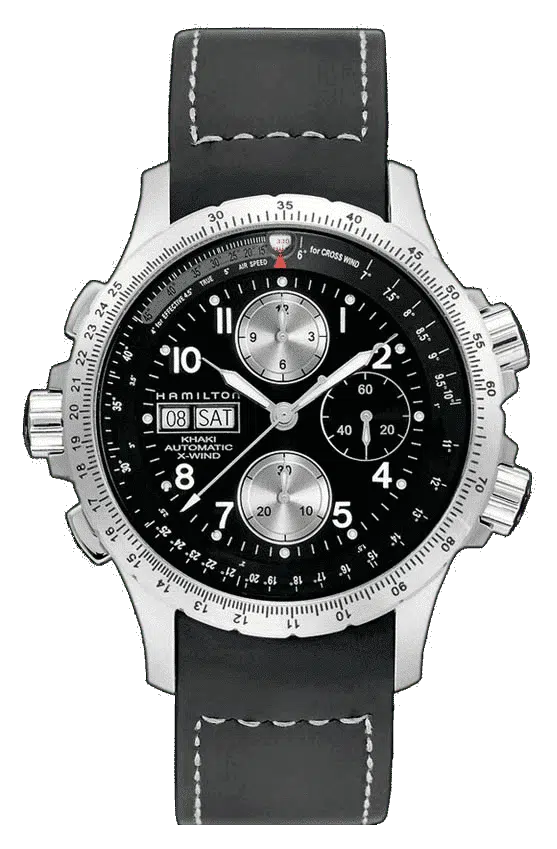 Hamilton X Wind Auto Chrono 44mm H77616333 Aviation