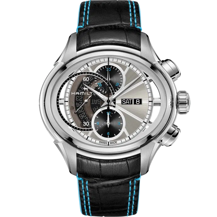 Hamilton Face 2 Ii Auto Chrono H32866781 Jazzmaster