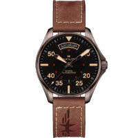 Hamilton Day Date Auto H64605531 Khaki Aviation