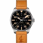 Hamilton Pilot Day Date Auto H64725531 Khaki Aviation
