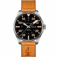 Hamilton Pilot Day Date Auto H64725531 Khaki Aviation