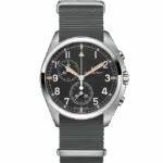 Hamilton Pilot Pioneer Chrono Quartz H76522931 Orologio Khaki Aviation