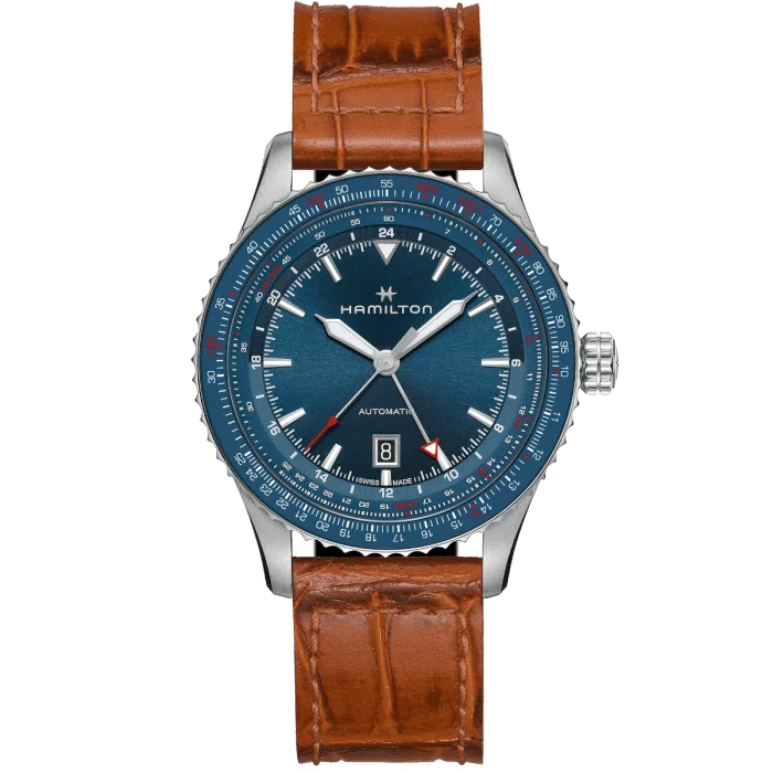 Hamilton Converter Auto Gmt H76715540 Khaki Aviation