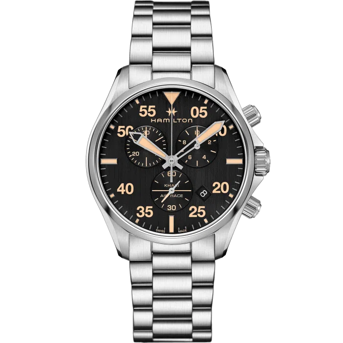 Hamilton Khaki Pilot Chrono Quartz H76722131 Aviation