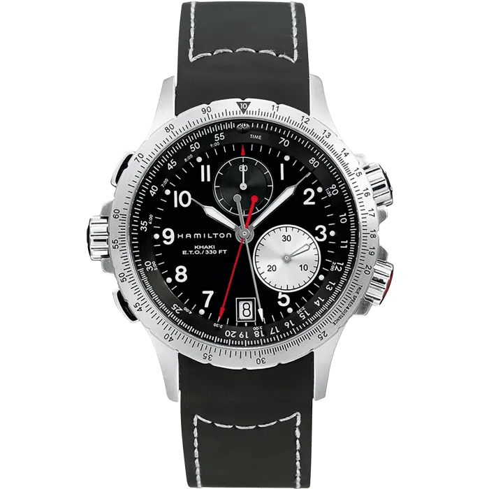 Hamilton Eto H77612333 Chrono Quartz Khaki Aviation