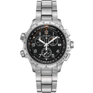 Hamilton X Wind Gmt Chrono Quartz H77912135 Khaki Aviation