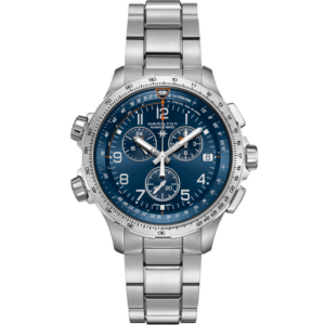 Hamilton X Wind Gmt Chrono Quartz H77922141 Khaki Aviation