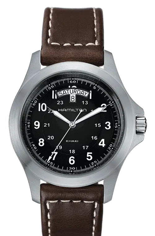 Hamilton King Field Uomo H64451533 Khaki Orologio