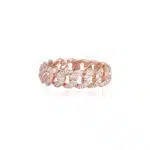 Mabina Anello Maglie Con Zirconi Rosato 523135