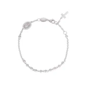 Mabina Bracciale Catena Zirconi 533033
