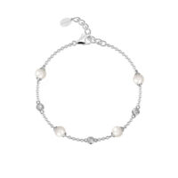 Mabina Bracciale Catena Zirconi 533246