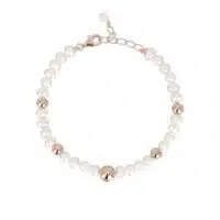 Mabina Bracciale Perle Argento Rosato 533299