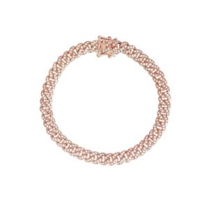 Mabina Bracciale Maglie Con Zirconi Rosato 533333 Bracciale 2