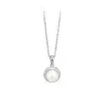 Mabina Collana Catena Con Perla Zirconi 553018