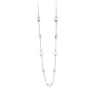 Mabina Collana Catena Zirconi Perle 553230