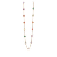 Mabina Collana Catena Con Zirconi Colorati 553312