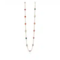 Mabina Collana Catena Con Zirconi Colorati 553312