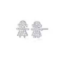 Mabina Orecchini Lobo Zirconi 563177