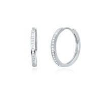 Mabina Orecchini Cerchio Zirconi 563221