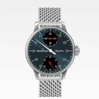 Meistersinger Blu Ed Sim107 Orologio Polso Singulator