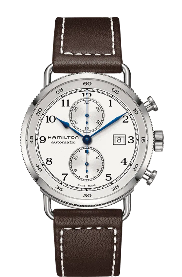 Hamilton Pioneer Auto Chrono H77706553 Navy
