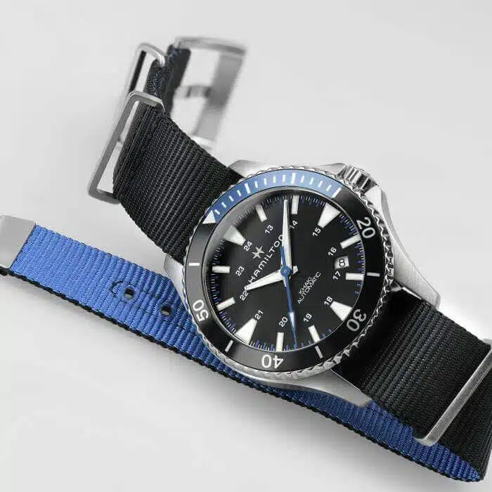 Hamilton Scuba Auto H82315931 Khaki Navy - immagine 3