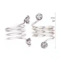 Yvone Christa Spiral Circular Zirconia R4167 Anelli