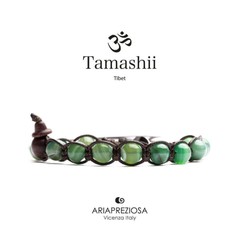 Tamashii Agata Verde Striata Bhs900 140 Bracciali
