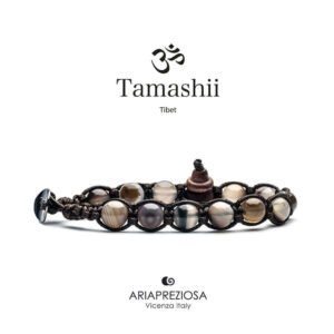 Tamashii Agata Grigia Striata Bhs900 158 Bracciali BHS900-158 TAMASHII