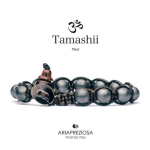 Tamashii Agata Ematite Satinata Bhs900 71 Bracciali BHS900-71 TAMASHII