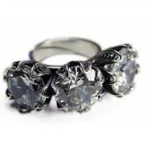 Yvone Christa Triple Tulip Cup With Cz Rcz004 Anelli