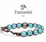 Tamashii Bracciale Ruota Della Preghiera Agata Verde Acqua Bhs1100 200 Bracciali bhs1100-200