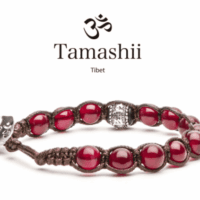 Tamashii Bracciale Ruota Della Preghiera Agata Rossa Bhs1100 34 Bracciali bhs1100-34