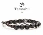 Tamashii Bracciale Ruota Della Preghiera Lava Nera Bhs1100 98 Bracciali bhs1100-98
