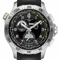 Hamilton Worldtimer Chrono Quartz H76714335 Aviation