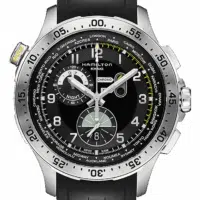 Hamilton Worldtimer Chrono Quartz H76714335 Aviation