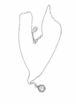 Yvone Christa Pearl Decor Thin Necklace C3929 Collane