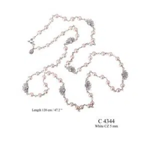 Yvone Christa Long Zinnia C4344 Collane