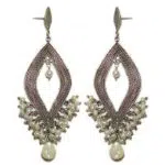 Yvone Christa Smooth Romb Filigree Earring E3151 Orecchini