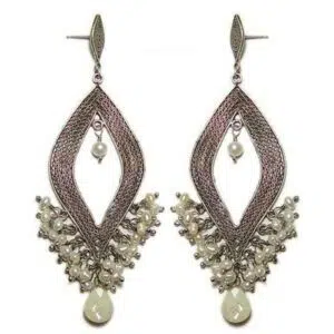 Yvone Christa Smooth Romb Filigree Earring E3151 Orecchini