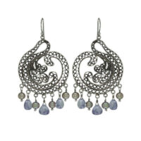 Yvone Christa Paisley Pear Droplet E3507 Orecchini