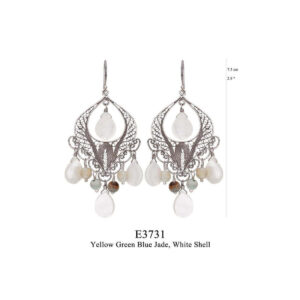 Yvone Christa Eden Butterflies Chandelier E3747 Orecchini Orecchini 3